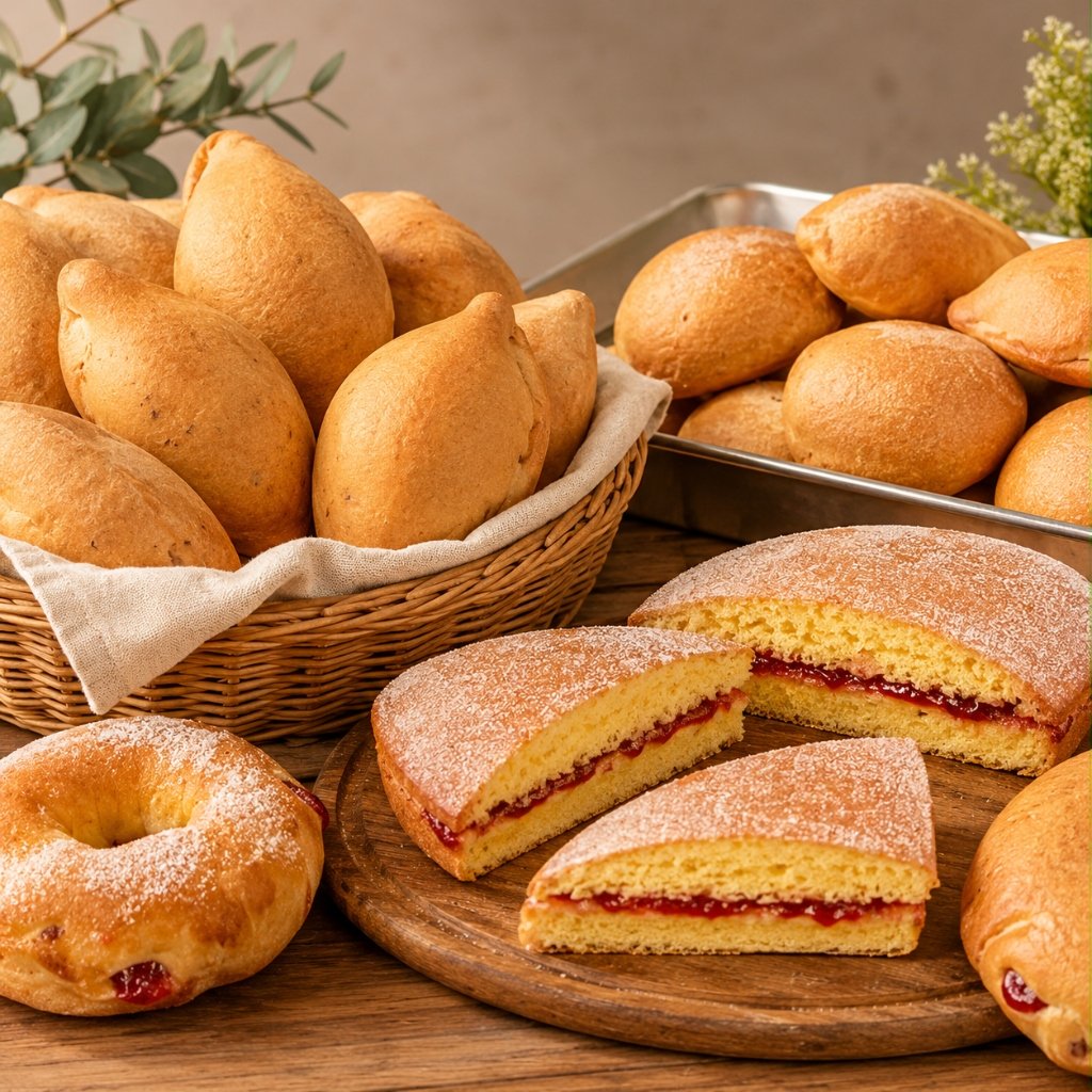 Pan fresco y variedad
